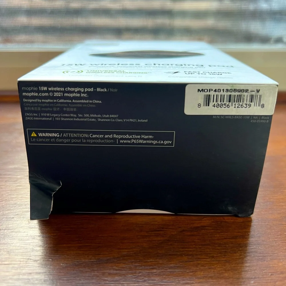 Mophie Wireless Charging Pad - Black